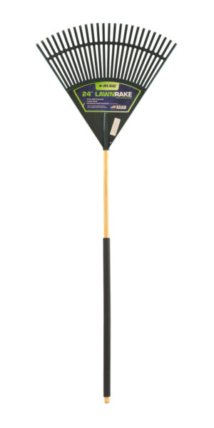 24" Poly Rake with Comfort Grip